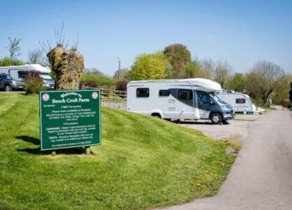 campervan campsites in peak district